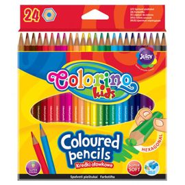 PATIO - Colorino pastelky hexagonalní 24 barev