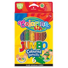 PATIO - Colorino pastelky Jumbo SMALL HANDS 6 barev