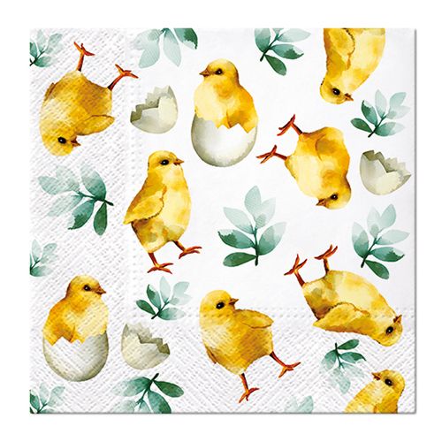 PAW - Ubrousky L 33x33cm Chicken in Eggs