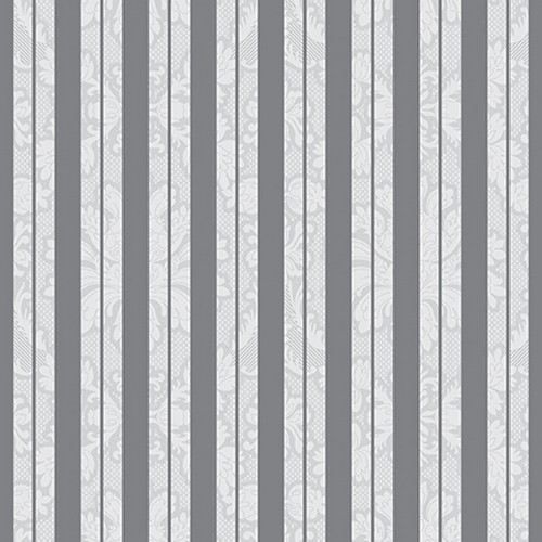 PAW - Ubrousky L 40x40cm Inspiration Stripes silver