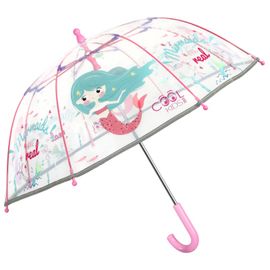 PERLETTI - Dětský reflexní deštník COOL KIDS Sirenetta, 15572