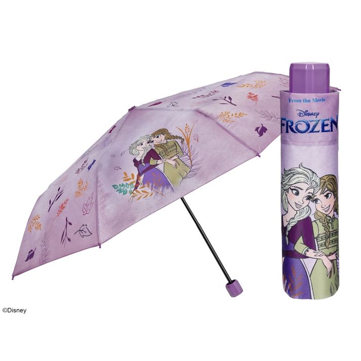 PERLETTI - Dívčí skládací deštník DISNEY FROZEN 2, 50252
