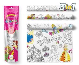PEXI - Malovací ubrusy 3ks Princess