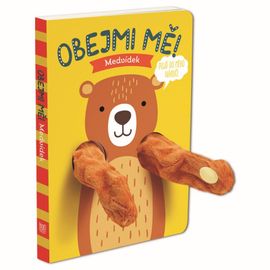 PEXI - Maňásková knížka - Obejmi mě! Medvídek