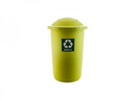 PLAFOR - Koš na separovaný odpad 50l zelený, 651-02