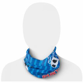 PUKY - multifunkční šátek modrý motiv futbal