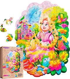 PUZZLER - Dřevěné barevné puzzle - Amelia Princess of Magic