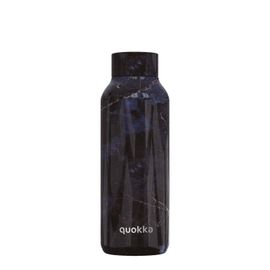 QUOKKA - Nerezová láhev / termoska BLACK MARBLE, 510ml, 11987