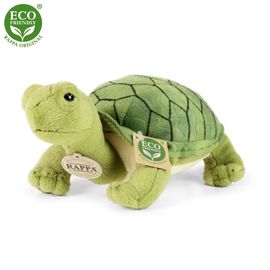 RAPPA - Plyšová želva Agáta zelená 25 cm ECO-FRIENDLY