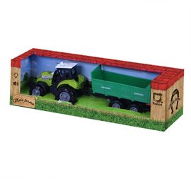 RAPPA - Traktor se zvukem a světlem se zelenou vlečkou