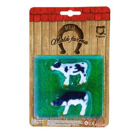 RAPPA - Zvířata na farmě - 2 v 1 krávy