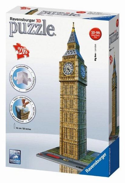 RAVENSBURGER - Puzzle Big Ben 3D dílků 216