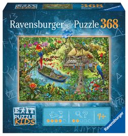 RAVENSBURGER - Exit KIDS Puzzle: Džungle 368 dílků