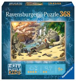 RAVENSBURGER - Exit Kids Puzzle: Piráti 368 Dílků