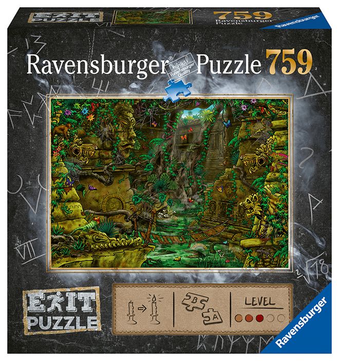 RAVENSBURGER - Exit Puzzle: Chrám v Ankor 759 dílků