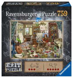 RAVENSBURGER - Exit Puzzle: Umělecké Studio 759 Dílků