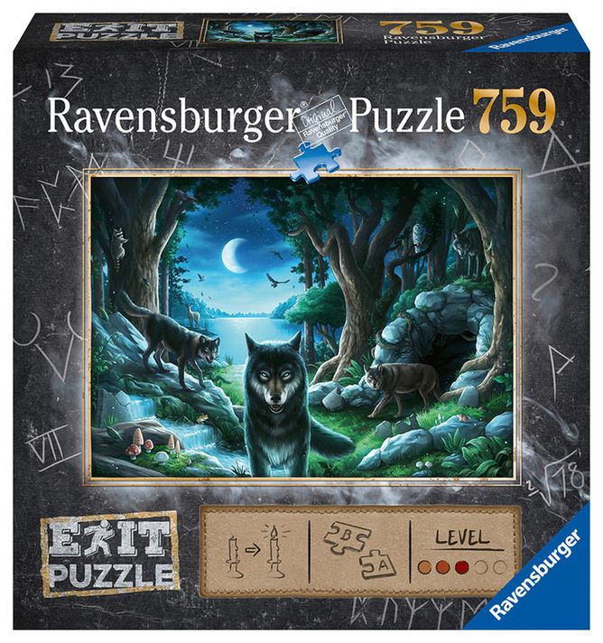 RAVENSBURGER - Exit Puzzle: Vlk 759 dílků