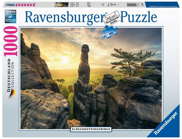 RAVENSBURGER - Labské Pískovce za rozbřesku 1000 dílků