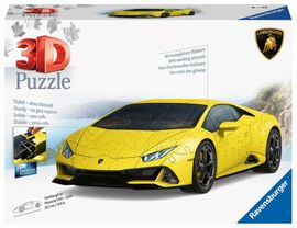 RAVENSBURGER - Lamborghini Huracán Evo žluté 108 dílků