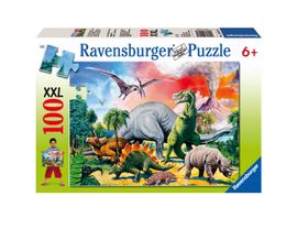RAVENSBURGER - Mezi Dinosaury 100 Xxl