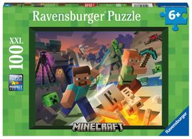 RAVENSBURGER - Minecraft: Monstra z Minecraftu 100 dílků