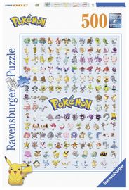RAVENSBURGER - Prvních 151 Pokémonů 500 Dílků