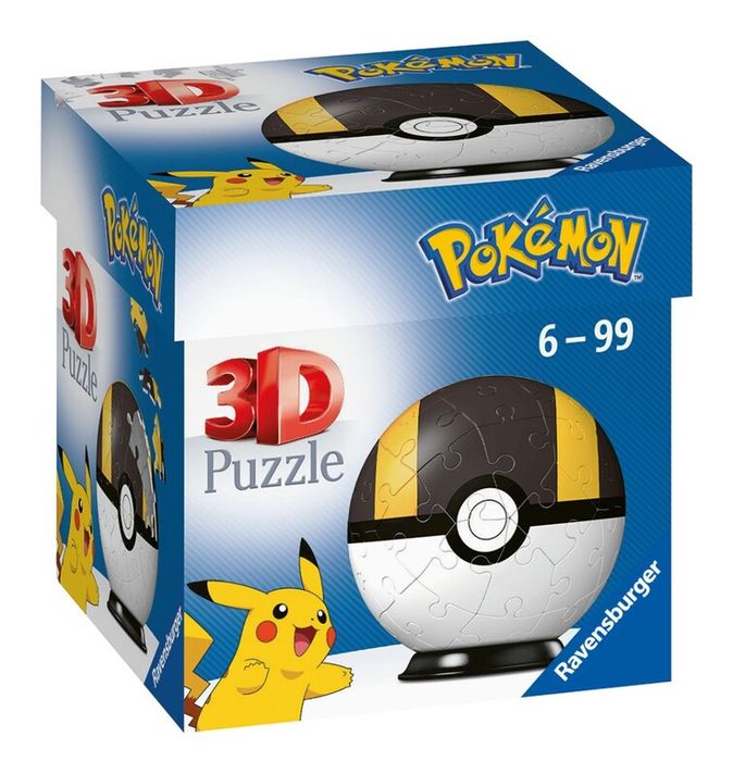 RAVENSBURGER - Puzzle-Ball Pokémon Motiv 3 - Položka 54 Dílků