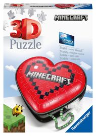 RAVENSBURGER - Srdce Minecraft 54 dílků