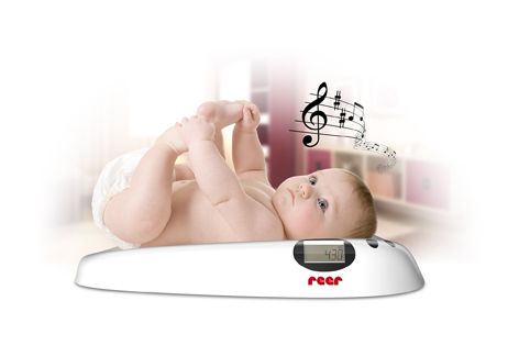 REER - Dětská digitální váha s melodií