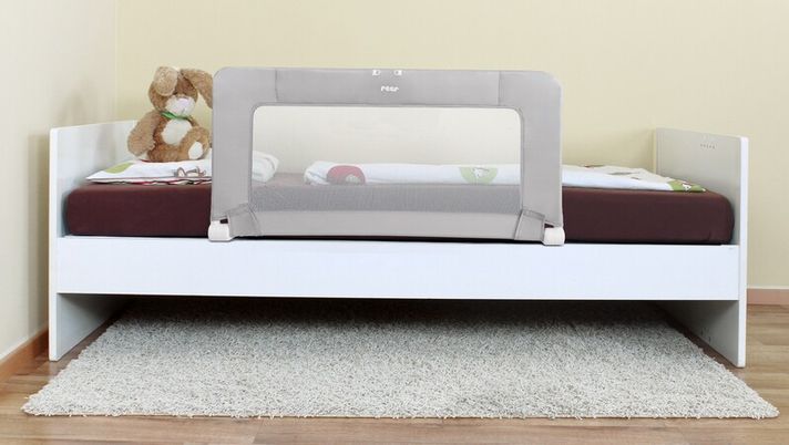 REER - Zábrana na postel 150cm grey/white