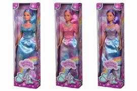SIMBA - Panenka Steffi Rainbow Princess, 3 druhy, Mix produktů