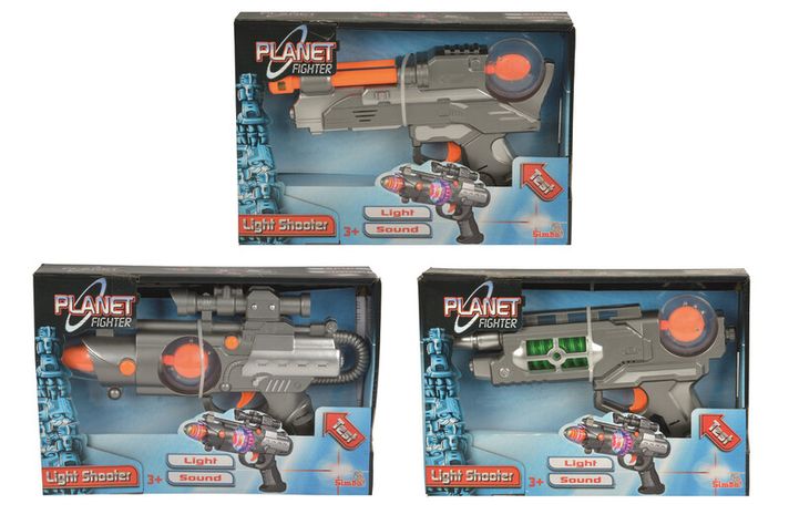 SIMBA - Planet fighter zbraň 22cm, Mix produktů