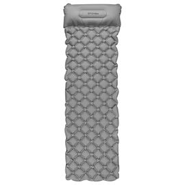 SPOKEY - AIR BED PILLOW Samonafukovací matrace s polštářkem 190x60x6 cm, šedá