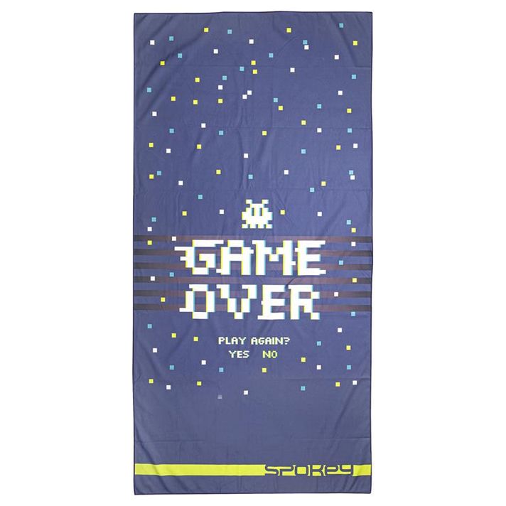 SPOKEY - Spokey GAME OVER Rychleschnoucí sportovní ručník 80x160cm