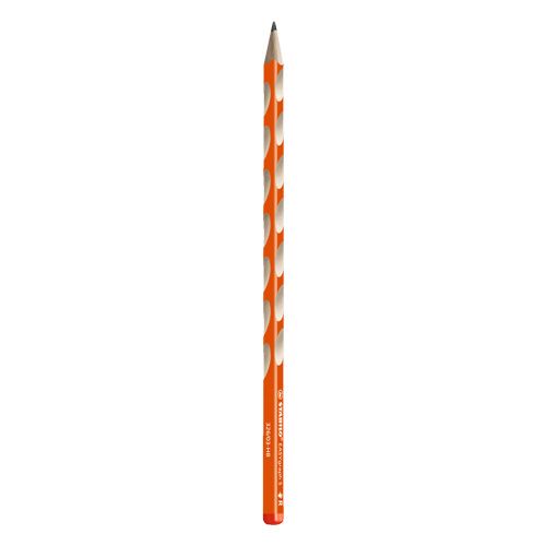 STABILO - Tužka grafitová EASY S pro praváky - oranžová