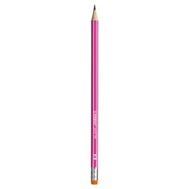 STABILO - Tužka grafitová HB pencil 160 s gumou - růžová