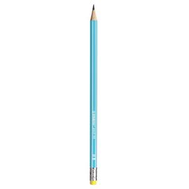 STABILO - Tužka grafitová HB pencil 160 s gumou - sv. modrá
