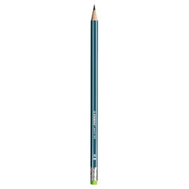 STABILO - Tužka grafitová HB pencil 160 s gumou - zelená