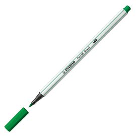 STABILO - Fixa Pen 68 Brush, tmavě zelená