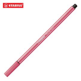 STABILO - Popisovač, 1 mm, "Pen 68", neonově červený
