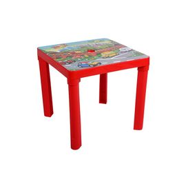 STAR PLUS - Dětský zahradní nábytek - Plastový stůl červený