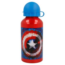 STOR - Hliníková láhev na pití Avengers Icon, 400ml, 16934