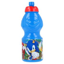 STOR - Plastová láhev na pití JEŽKO SONIC, 400ml, 40532