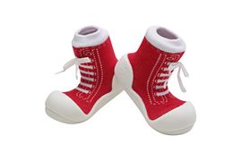 ATTIPAS - Botičky Sneakers AS01 Red S vel.19, 96-108 mm