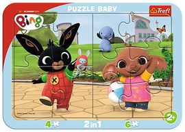 TREFL - Baby puzzle s rámečkem - Bing