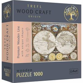 TREFL - Dřevěné puzzle 1000 - Mapa starověkého světa