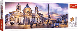 TREFL - Panoramatické puzzle 500 - Piazza Navona, Řím