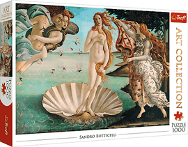 TREFL - Puzzle 1000 Art Collection - Zrození Venuše, Sandro Botticelli