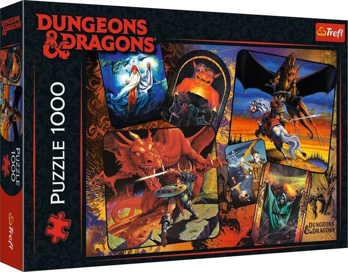 TREFL - Puzzle 1000 - Původ Dungeons & Dragons / Dungeons & Dragons