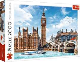 TREFL - Puzzle 2000 - Big Ben, Londýn, Anglie